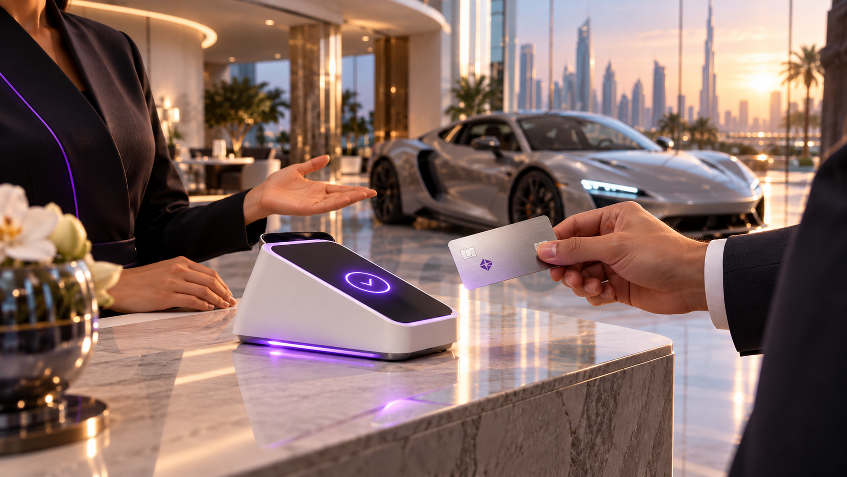 The high-value payment completes
